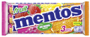 Mentos Kaubonbons, Frucht 3er Pack