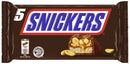 Snickers Erdnuss-Karamell Schokoriegel 5 Riegel