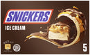 Snickers Eiscreme-Riegel, Erdnuss-Karamell 5 Riegel  5x45,6g