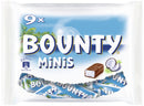 Bounty Mini Kokos-Schokoriegel 9 Riegel 275g