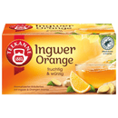 Teekanne Früchtetee Ingwer-Orange 18 Beutel 32g