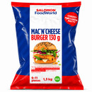 SALOMON Knusprige Makkaroni-Käse-Burger, vegetarisch, tiefgefroren, 1,3 kg