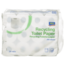Toilettenpapier Recycling Weiß 2-lagig, 24 Rollen à 200 Blatt XXXL