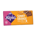 Alpia Tafelschokolade, Sunny Orange Vollmilch 100g