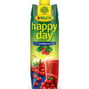 Happy Day Fruchtsaftgetränk Cranberry mind. 30 % Fruchtgehalt - 1 l (Dauerhaft günstig)