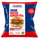 SALOMON Vegane Burger-Patties mit Shiitakepilzen, Champignons & Tomaten, tiefgefroren, 1,1 kg