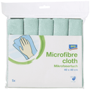 Microfasertuch, Grün - 5 Stück