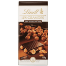 Lindt Les Grandes Tafelschokolade, Feinherb, Haselnuss 150g