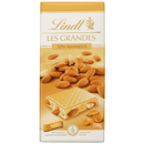 Lindt Les Grandes Tafelschokolade, Weiß, Mandel 150g