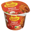 Maggi 5 Minuten Terrine Nudeln in Tomaten - Mozzarella Sauce 55g
