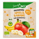 Jeden Tag Bio Apfel-Banane Quetschbeutel 4 x 100 g 100% Frucht