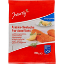 Alaska-Seelachs Portionsfilet knusprig paniert MSC tiefgefroren 800g .