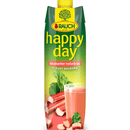 Happy Day Fruchtsaftgetränk Rhabarber 50 % Fruchtgehalt Tetra Pack - 1 l (Dauerhaft günstig)