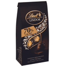 Lindt Lindor Schokokugeln, extra dunkel 70% 136g