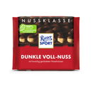 Ritter Sport Tafelschokolade Nussklasse, Dunkle Vollnuss 100g