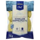 METRO Chef MSC Schollen-Doppelfilet paniert tiefgefroren - 1 kg Beutel