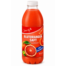 Jeden Tag Blutorangensaft mit Fruchtfleisch 1 Liter