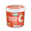 Weideglück Fruchtjoghurt mild Erdbeere - 1,00 kg Becher (Dauerhaft günstig)