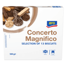 Hochwertige Concerto Magnifico Gebäckmischung mit 13 verschiedenen Sorten - 500 g Schachtel