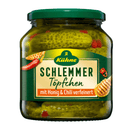 Kühne Cornichons Schlemmertöpfchen mit Honig & Chili -süß-scharf verfeinert 580 ml