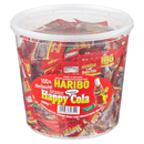 Haribo Happy Cola 100 Minibeutel - 1 kg Dose