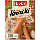 Herta Würstchen Knacki, Original gepökelt, gegart, geräuchert, 200 g