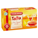 Teekanne Teefix Schwarzer Tee Teebeutel Rainforest Alliance - 50 Beutel 88 g