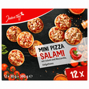Jeden Tag Mini Pizza Salami 12 Stück 360g