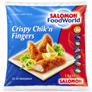 SALOMON Hähnchenfilet-Streifen in Buttermilch-Panade, tiefgefroren, 1 kg