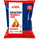 SALOMON FoodWorld Knusprige Mozzarella-Käsesticks im Bierteig tiefgefroren 1 kg