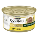 Gourmet Gold Feine Streifen mit Hunh - 85 g Dose