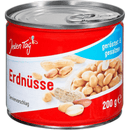 Erdnüsse geröstet gesalzen 200g Dose .