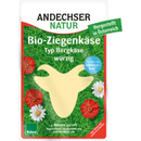 Andechser Natur Bio Ziegenkäse Typ Bergkäse in Scheiben mind. 48 % Fett i. Tr. gekühlt - 100 g