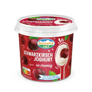 Weideglück Fruchtjoghurt 3,5 % Fett Schwarzkirsche gekühlt - 1 kg Eimer (Dauerhaft günstig)