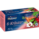 Meßmer Kräutertee, 6-Kräuter 25 Beutel