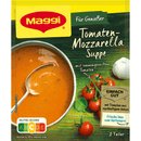 Maggi Für Genießer Tomaten-Mozzarella Suppe, ergibt 500 ml - 59 g Beutel