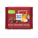Ritter Sport Tafelschokolade, Rum-Traube-Nuss 100g