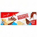 Doppelte Schokoladenkekse 6 x 2 Stück 160 g