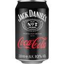 Jack Daniel's & Coca-Cola – Der perfekte Mix aus Whiskey und Cola! 330 ml