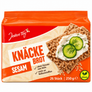 Jeden Tag Roggenvollkorn Knäckebrot Sesam 26 Stück 250g