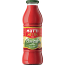 Mutti Passata passierte Tomaten mit Basilikum - 700 g  Flasche