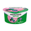 Andechser BIO Rahmjoghurt Heidelbeer-Cassis 10 % Fett im Milchanteil - 150 g Becher