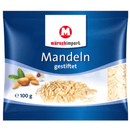 Mandeln gestiftelt, blanchiert 100 g Beutel