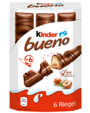 Ferrero Kinder Bueno, Haselnuss 6 Riegel