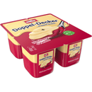 Müller Pudding Doppeldecker, Himbeere-Vanille 4 x 125g