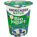 Andechser Natur Bio-Jogurt mild Blaubeere-Cassis 3,7 % Fett im Milchanteil 400 g Becher