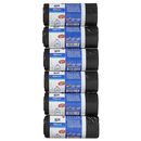 Müllbeutel 55 x 60 cm Schwarz 35 l Polyethylen (PE), Low Density Polyethylen (LDPE) 23 My