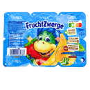 Fruchtzwerge Fruchtquark weniger süß, Erdbeere/Aprikose/Banane 6x50g