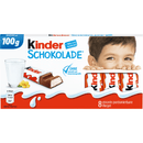 Ferrero Kinder Schokolade, Riegel 100g