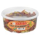 Haribo Cola-Schlangen 150 Stück - 1,05 kg Dose